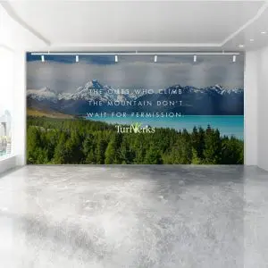 Baordroom interior with blank wall and window, mock up